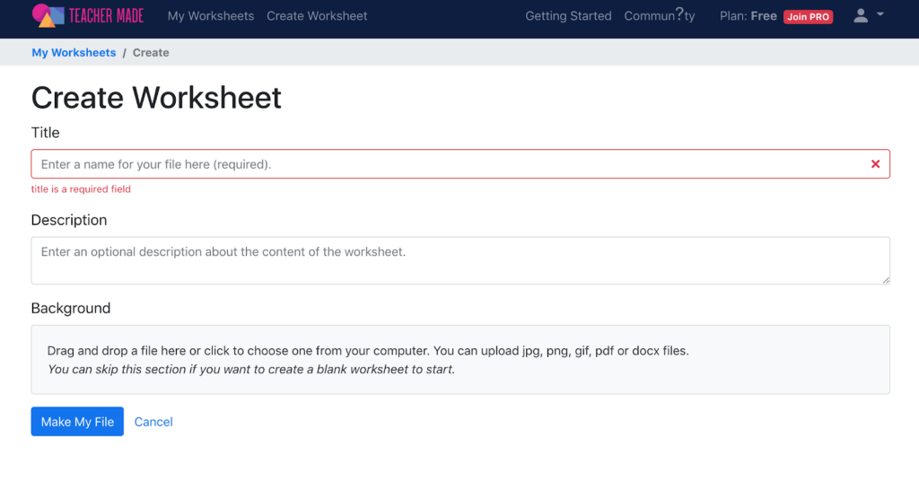 Google Classroom PDF - Step 1