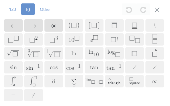 algebraic equation editor for more advanced tools