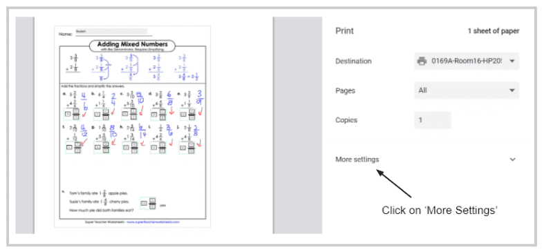 print assignments with Teachermade