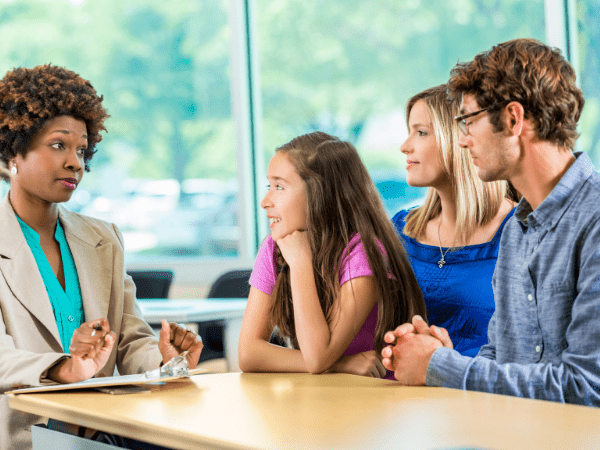 A teacher providing classroom Data