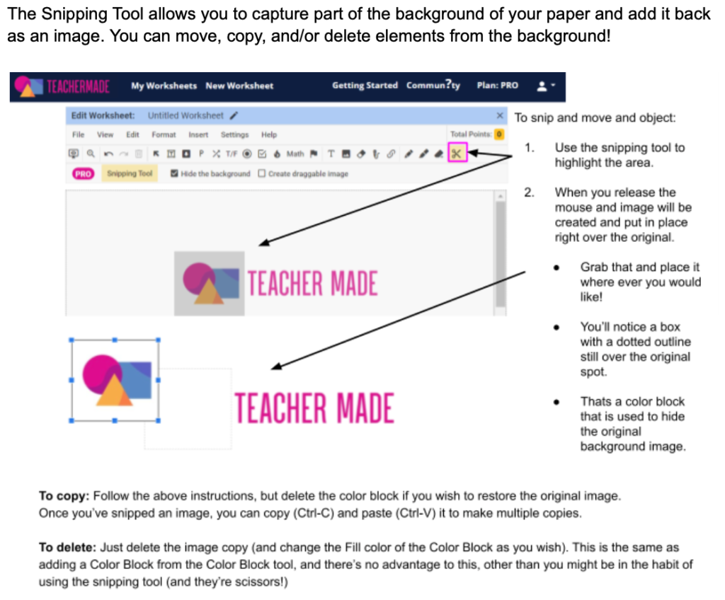 How to Use the Snipping Tool