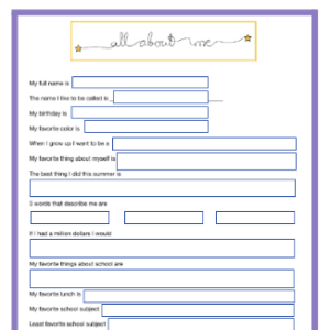 A vocabulary fill in worksheet.