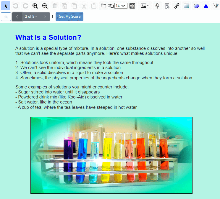 HS Chemistry Activity Made With Classwork.com