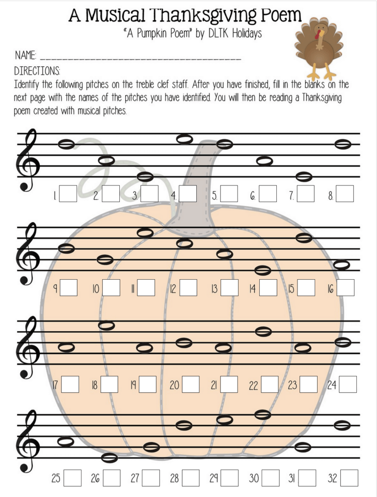 Music exercise Sheet music English language Seasonal passage Study Material Classwork studio