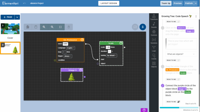 Elementari: Where Creativity and Coding Meet in Your Classroom - Classwork